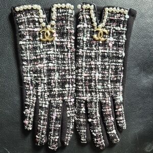 TWEED/ KNIT GLOVES